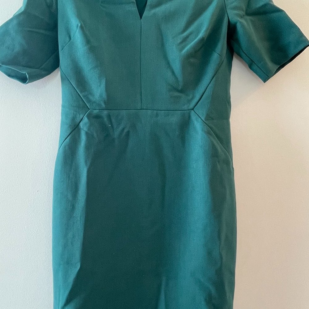 Green banana republic dress size 4